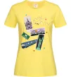 Женская футболка Kyiv is my city Лимонный фото
