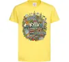 Детская футболка Kyiv is the best city Лимонный фото