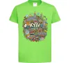 Детская футболка Kyiv is the best city Лаймовый фото