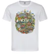 Мужская футболка Kyiv is the best city Белый фото