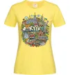 Женская футболка Kyiv is the best city Лимонный фото
