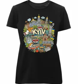 Женская премиум футболка