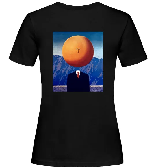 Жіноча футболка Мистецтво життя, колір -- чорний, розмір - M Чорний фото