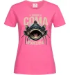 Женская футболка Ловлю сома професійно Ярко-розовый Женская футболка Ловлю сома професійно Ярко-розовый фото