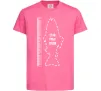 Детская футболка Лінійка для риби Ярко-розовый Детская футболка Лінійка для риби Ярко-розовый фото
