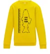 Детский Свитшот Лінійка для риби Солнечно желтый фото