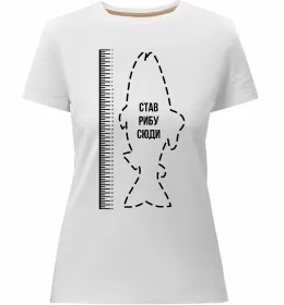 Женская премиум футболка