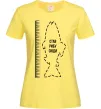 Женская футболка Лінійка для риби Лимонный фото