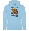 Женская толстовка (худи) Легендарний рибак Голубой фото