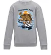 Детский Свитшот Легендарний рибак Серый меланж фото