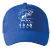 Кепка Для рибалки іменний Яскраво-синій фото