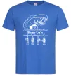 Чоловіча футболка Для рибалки іменний Яскраво-синій фото