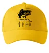 Кепка Для рибалки іменний Сонячно жовтий фото