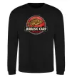 Свитшот Jurassic carp Черный фото