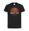Детская футболка Jurassic carp Черный фото