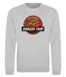 Свитшот Jurassic carp Серый меланж Свитшот Jurassic carp Серый меланж фото