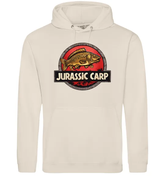 Мужская толстовка (худи) Jurassic carp Таш фото