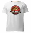 Мужская премиум футболка Jurassic carp Белый фото