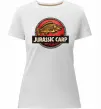 Женская премиум футболка Jurassic carp Белый фото