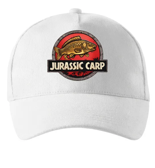 Кепка Jurassic carp Белый фото