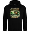 Чоловіча толстовка (худі) Carp hunter legend Чорний фото