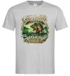 Чоловіча футболка Carp hunter legend Сірий фото