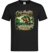 Чоловіча футболка Carp hunter legend Чорний фото