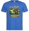 Чоловіча футболка Carp hunter legend Яскраво-синій фото