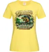 Жіноча футболка Carp hunter legend Лимонний фото