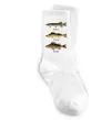 Носки Щука судак та окунь Белый фото
