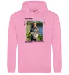 Чоловіча толстовка (худі) Трофейний улов з фото Рожевий фото
