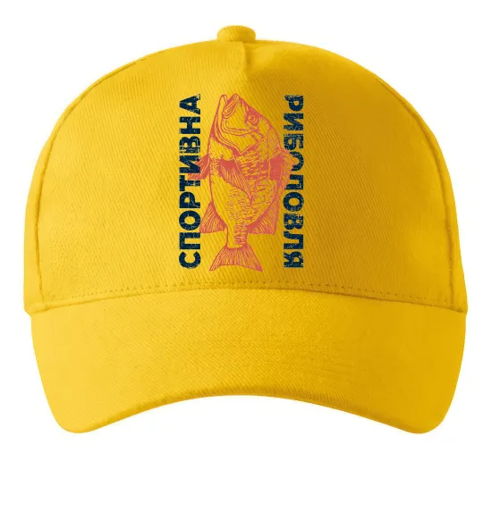 Кепка Спортивна риболовля Сонячно жовтий фото