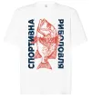 Футболка Оверсайз Спортивна риболовля Белый фото