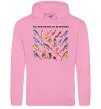Жіноча толстовка (худі) Рибальські снасті Рожевий фото