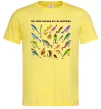 Мужская футболка Рибальські снасті Лимонный фото