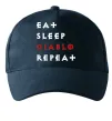 Кепка Eat sleep Diablo repeat Темно-синій фото