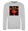 Світшот Diablo 2 poster Сірий меланж фото