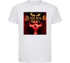 Дитяча футболка Diablo 2 poster Білий фото