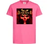 Дитяча футболка Diablo 2 poster Яскраво-рожевий фото