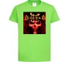 Дитяча футболка Diablo 2 poster Лаймовий фото