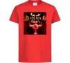 Дитяча футболка Diablo 2 poster Червоний фото