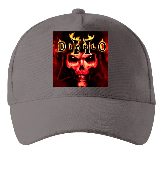 Кепка Diablo 2 poster Сірий фото