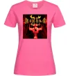 Женская футболка Diablo 2 poster Ярко-розовый фото
