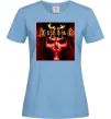 Женская футболка Diablo 2 poster Голубой фото