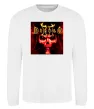 Свитшот Diablo 2 poster Белый фото