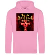 Чоловіча толстовка (худі) Diablo 2 poster Рожевий фото