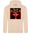 Чоловіча толстовка (худі) Diablo 2 poster Пісочний фото