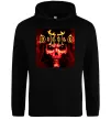 Женская толстовка (худи) Diablo 2 poster Черный фото