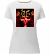 Жіноча преміум футболка Diablo 2 poster Білий фото