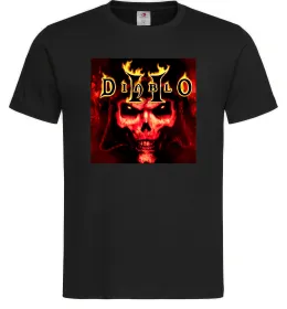 Мужская футболка Diablo 2 poster Черный фото